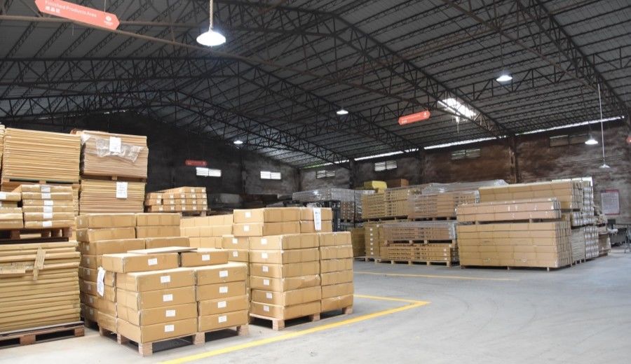 Guangzhou Wuyang Yiguan Acoustic Materials Co., Ltd. linea di produzione del produttore