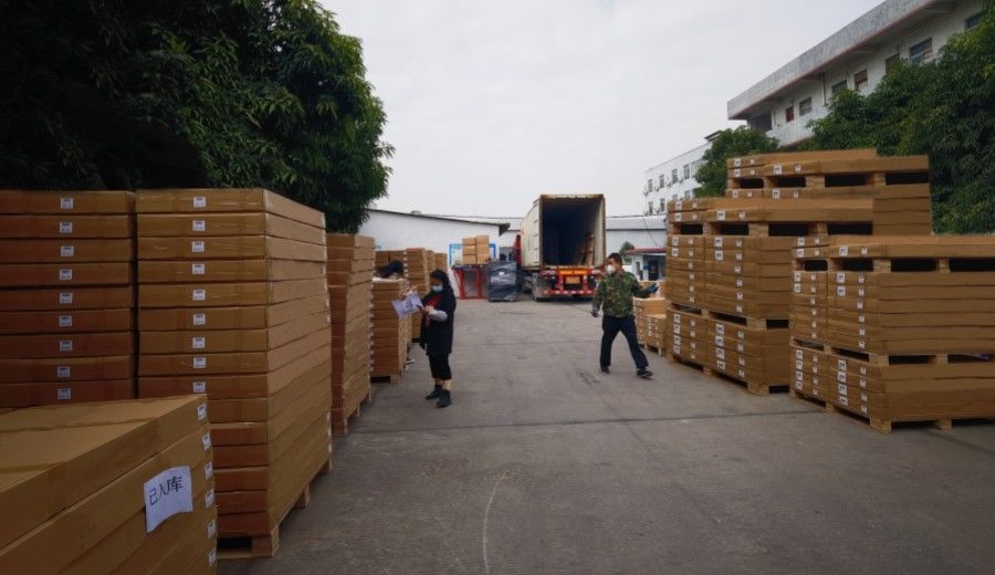 Guangzhou Wuyang Yiguan Acoustic Materials Co., Ltd. linea di produzione del produttore