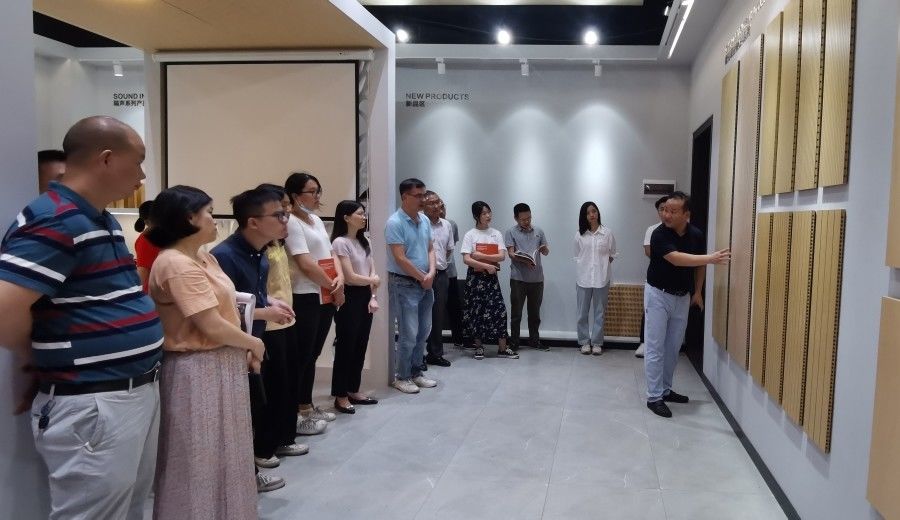 Guangzhou Wuyang Yiguan Acoustic Materials Co., Ltd. linea di produzione del produttore