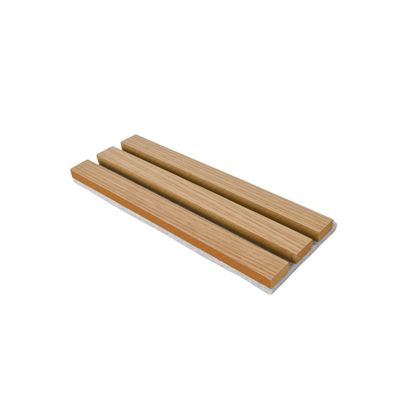 Pannelli acustici per pareti in legno naturale in ardesia Ritardante del fuoco 0,85 NRC Assorbimento del suono