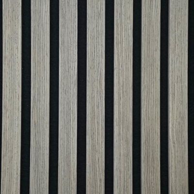 Elegant Decorative Veneer Wood Slat Acoustic Panels Feltre Sostenibile 0.85NRC Grade E0