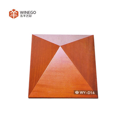 Pannelli diffusori acustici in legno massello di gomma migliorano riflessi e chiarezza del suono