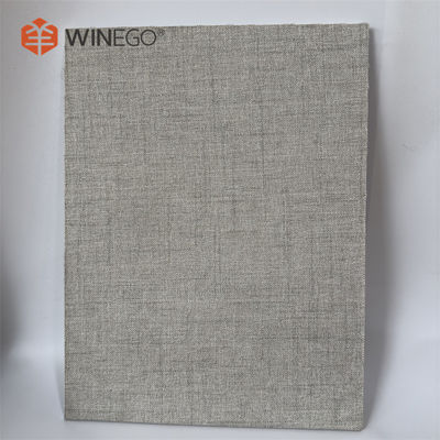 Materiale riciclabile ecologico PET Pannelli acustici Tessuto Finitura 9 mm 12 mm Spessore