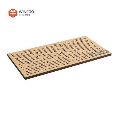 12mm 15mm Acustico Artistic Sound Absorbing Panels Riduzione del rumore Resistente al fuoco
