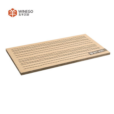 Pannelli di soffitto acustici in legno perforato assorbimento del suono e decorazione artistica