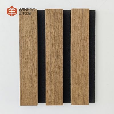 Pannello acustico in legno di alta prestazione raffinato e miglioramento acustico estetico