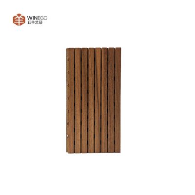 Interni di trasformazione pannelli di scanalatura acustica ad alte prestazioni MDF ignifuge